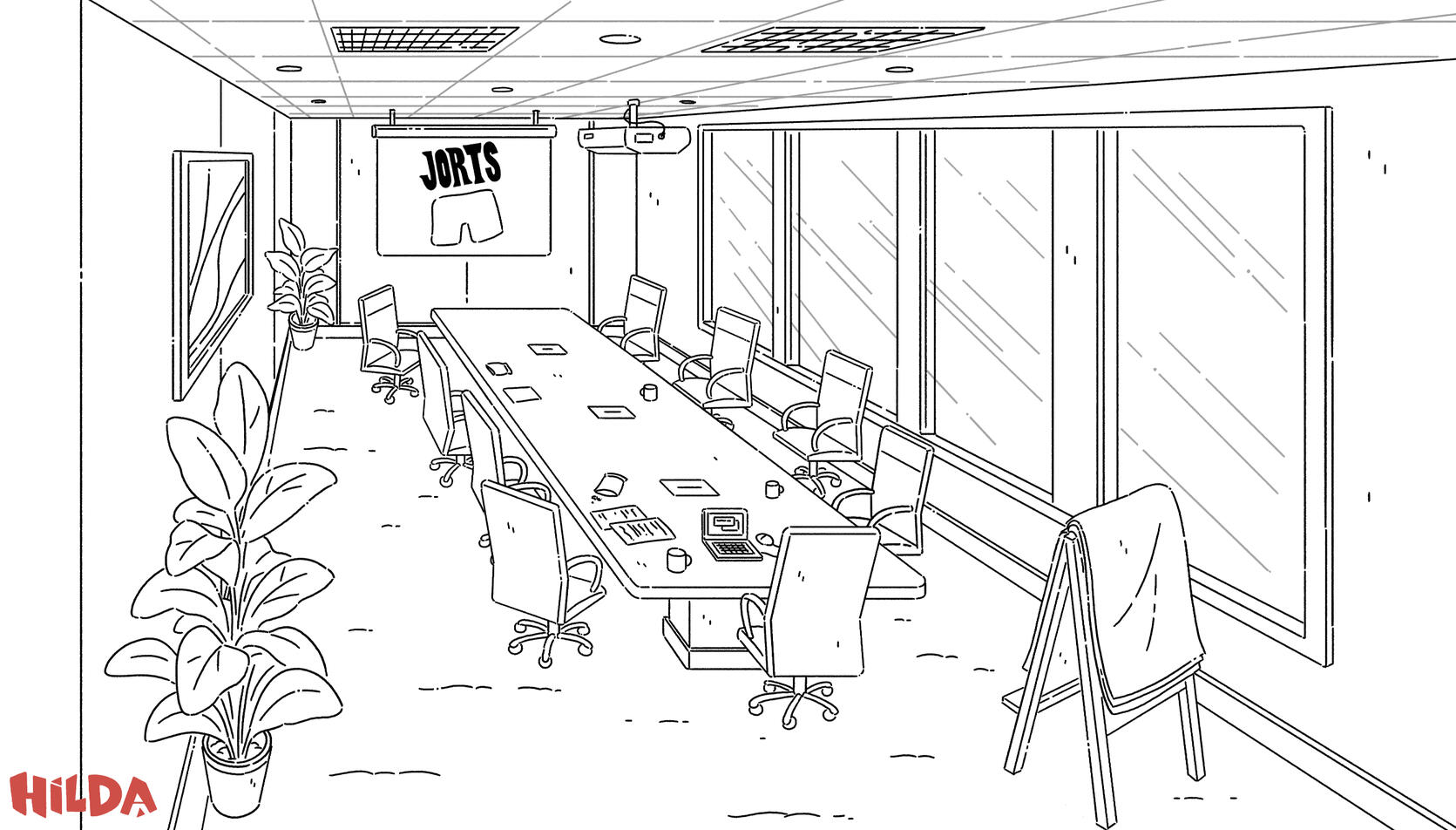 Pre board Design - Hilda