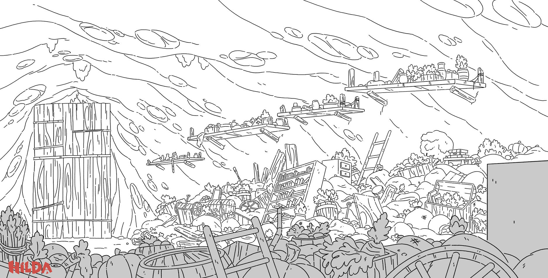 Post Board Design - Hilda